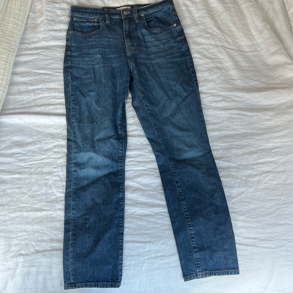 Madewell High Rise Slim Boyjean Size 28
